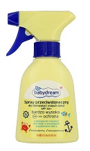 Babydream spray przeciwsłoneczny dla niemowląt i dzieci SPF 50-dz