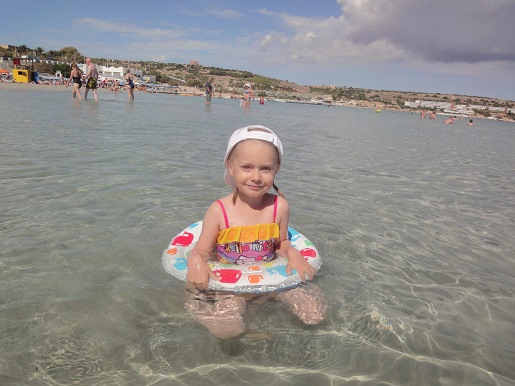 Malta plaża gdzie z dzieckiem