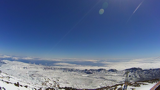 morze chmur - widoki z Teide wulkan Teneryfa zwiedzanie