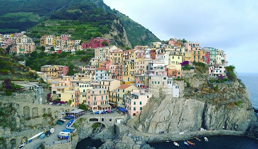 Włochy Cinque Terre plaża mapa opinie 2