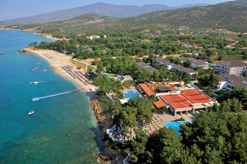 najlepsze hotele dla dzieci Thassos Grecja