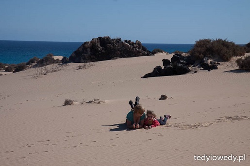 plaże Wyspy Kanaryjskie -  Feuertaventura z dzieckiem