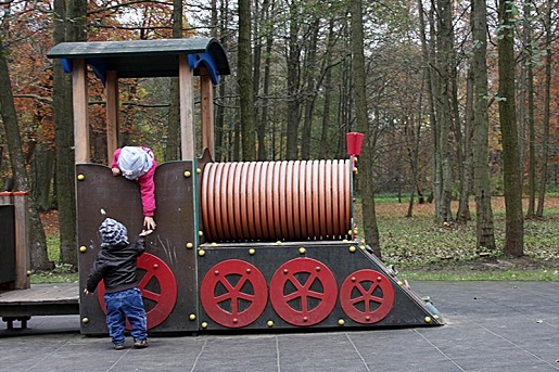zabawa w pociąg plac zabaw Wejherowo dla dzieci