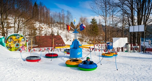 zimowy plac zabaw dla dzieci Wisła Hotel Stok opinie