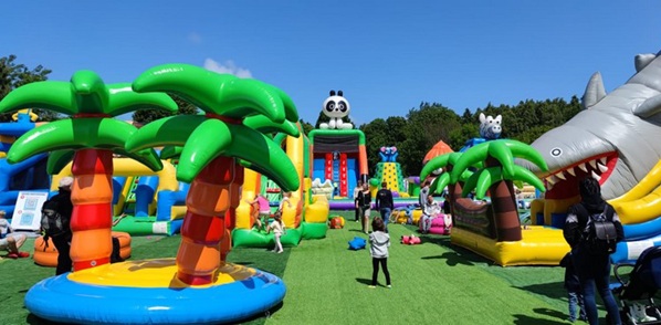 park dmuchańców Mielno atrakcje dla dzieci