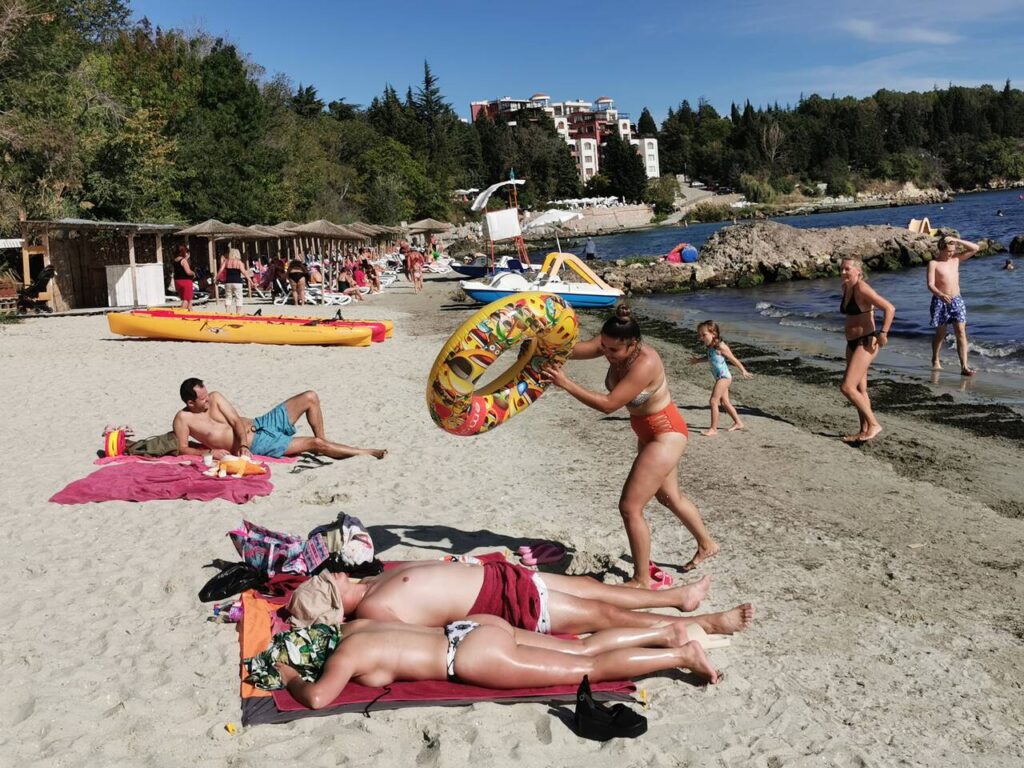 plaże Nesebar Bułgaria plaże Nesebar Bułgaria