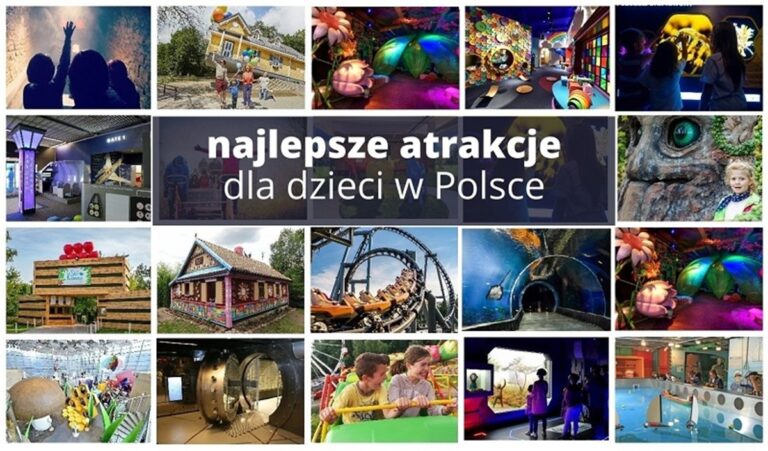 [RANKING] Poznaj  najlepsze atrakcje dla dzieci w Polsce