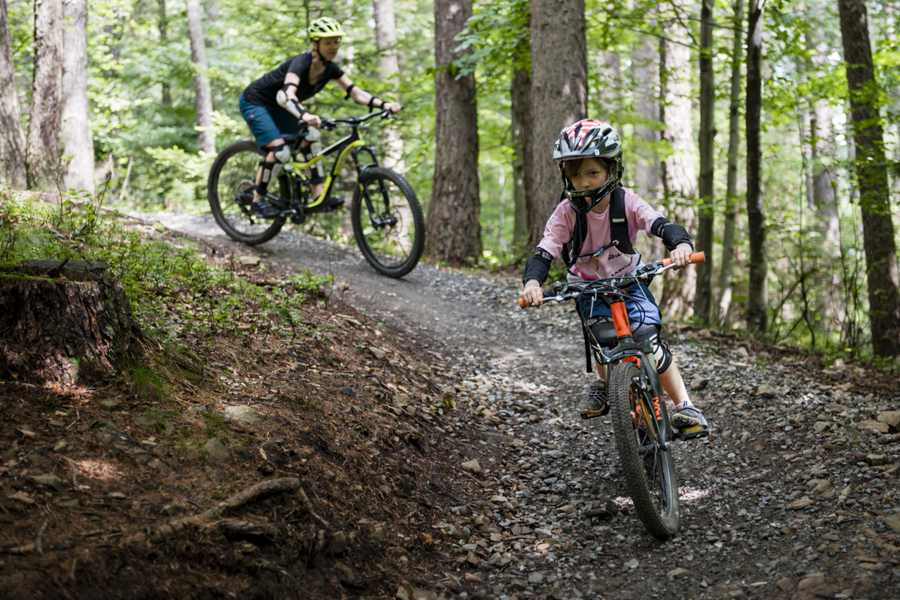 nauka-jazdy-mtb-dziecko-instruktor-beskidy Wisła Szczyrk Bielsko trasy rowerowe dla dzieci