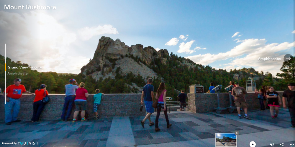 30 budowli, które można zwiedzić bez wychodzenia z domu góra rushmore