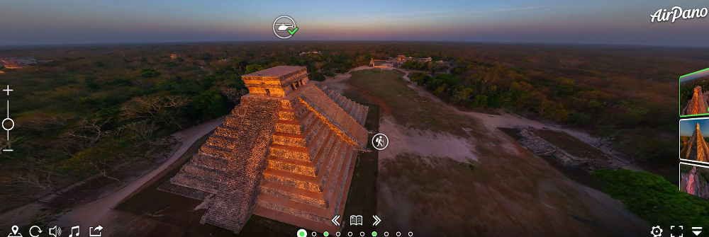 30 budowli, które można zwiedzić bez wychodzenia z domu Chichen Itza