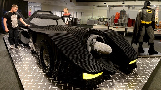 Batmobil najwieksza wystawa klocków lego lublin atrakcje opinie