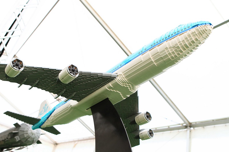 Boeing 747 z klocków LEGO Wystawa Warszawa opinie ceny bilety