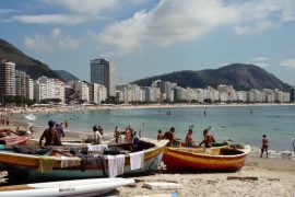 Copacabana Rio z dzieckiem Brazylia opinie