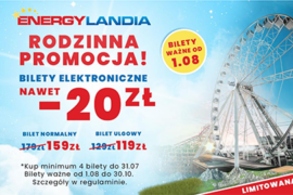 Energylandia zaskoczyła swoich fanów rodzinna limitowana promocja atrakcje dla dzieci i rodzin