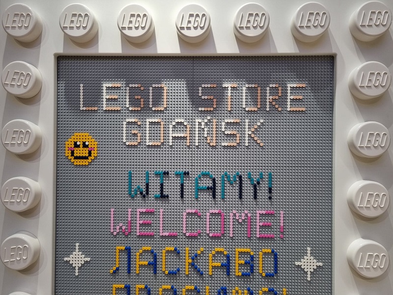 Gdańsk LEGO Store gdzie Forum Gdańsk opinie otwarcie atrakcje