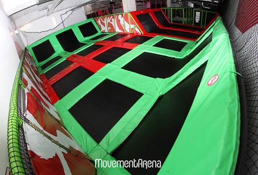 park trampolin Gdańsk atrakcje dla dzieci movement arena stadion energa opinie