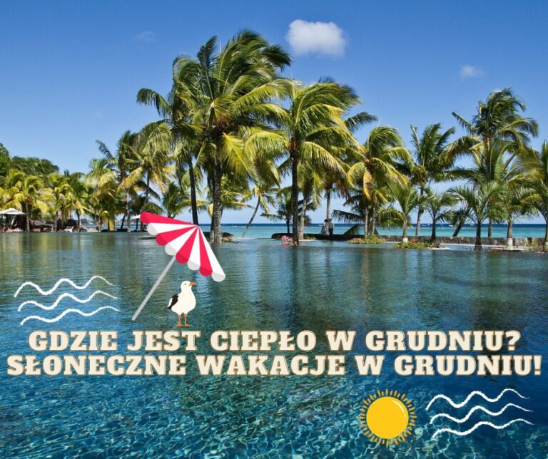Gdzie jest ciepło w grudniu? Słoneczne wakacje w grudniu!