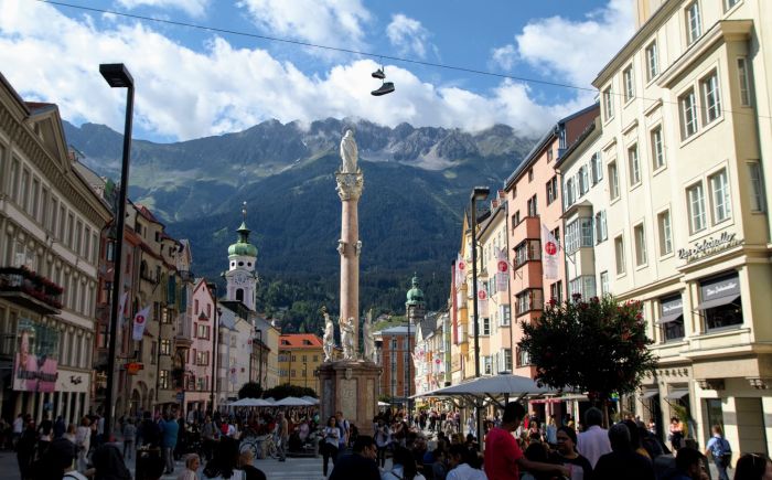 Innsbruck Główna ulica