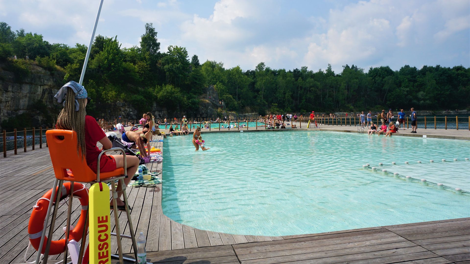 Kąpielisko Zakrzówek baseny plaże polskie Malediwy atrakcje dla dzieci opinie