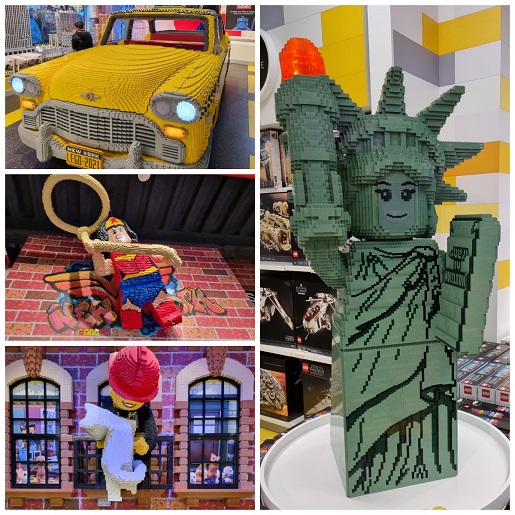 LEGO Store New York zwiedzanie z dzieckiem atrakcje opinie wycieczka Stany USA
