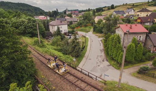Lokalna Kolej Drezynowa w Regulicach atrakcje dla dzeici małopolska