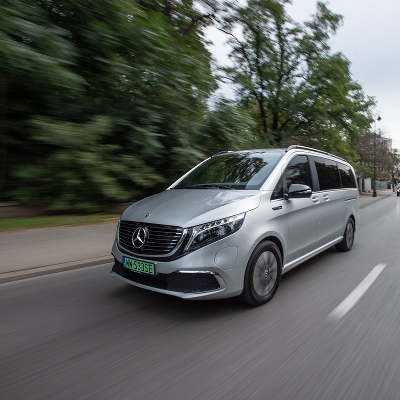 Mercedes-Benz EQV design wygląd opinie