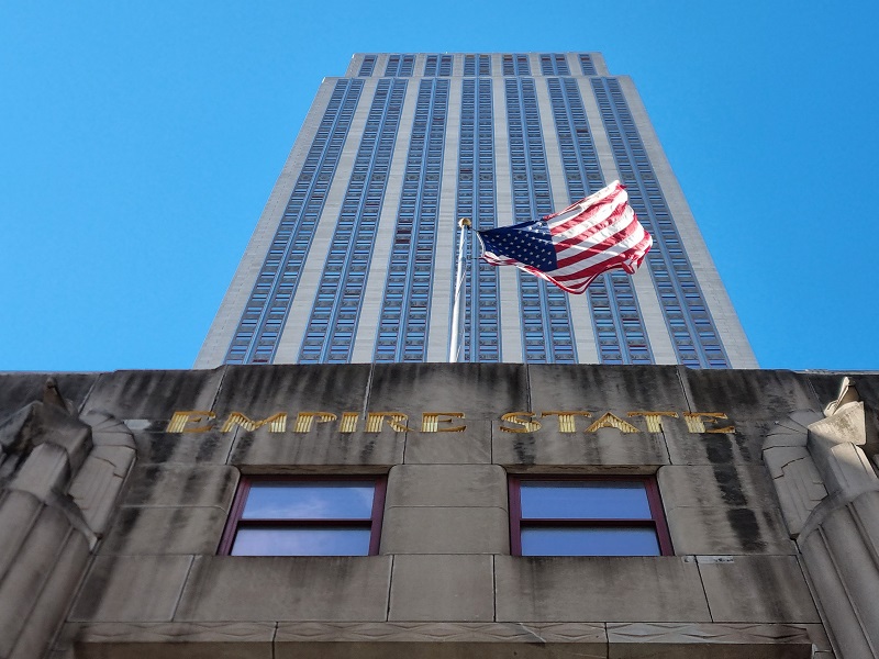 Nowy Jork z dzieckiem wycieczka zwiedzanie atrakcje co zobaczyć Empire State Building taras widokowy