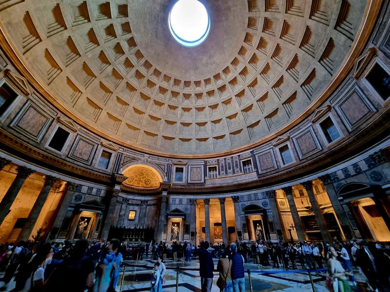 Oculus Panteon Rzym zwiedzanie w 2 dni weekend z dzieckiem opinie