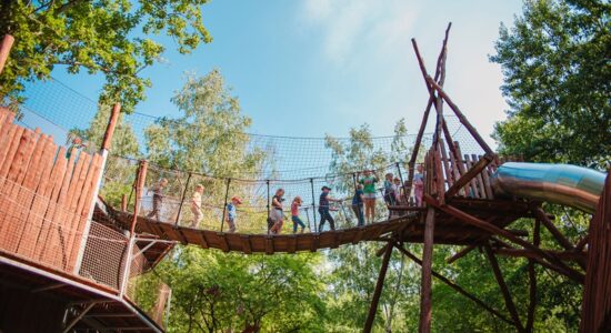 Park rozrywki Las Odkrywców park linowy opinie Lubelskie Ułęż gdzie z dzieckiem na weekend atrakcje