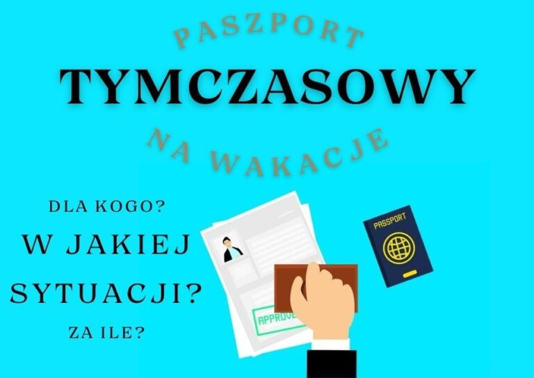Paszport tymczasowy od ręki? Również dla dziecka!