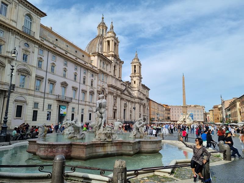 Piazza Navona Rzym zwiedzanie atrakcje w 2 dni z dzieckiem