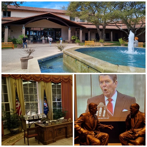 Rancho Ronalda Reagana Kalifornia zwiedzanie atrakcje muzeum
