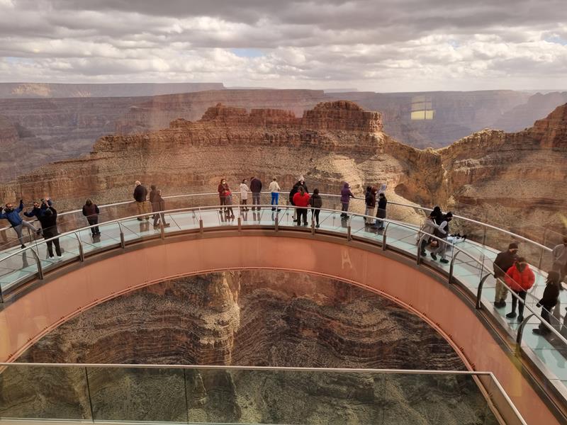 Sky Walk taras widokowy Grand Canyon Kanion Kolorado opinie atrakcje zwiedzanie