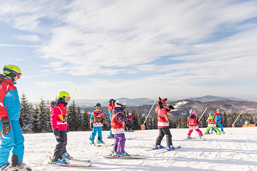 Szczyrk Mountain Resort narty i snowboard z dziećmi szczyrk