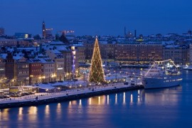 Sztokholm zimą