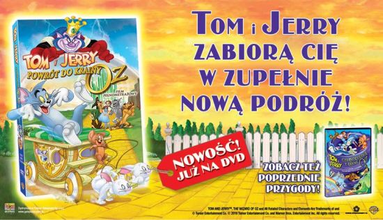 Tom i Jerry: Powrót do krainy Oz Tom i Jerry Powrót do Krainy Oz