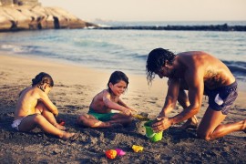 Teneryfa najlepsze plaże Playa ADEJE agosto