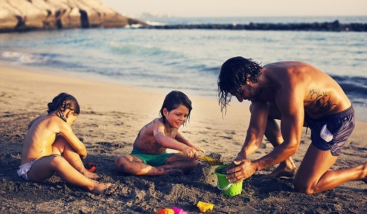 Teneryfa najlepsze plaże Playa ADEJE agosto