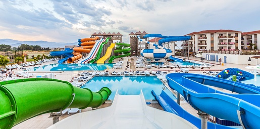 Turcja rodzinne atrakcje dla dzieci hotel aquapark basen opinie