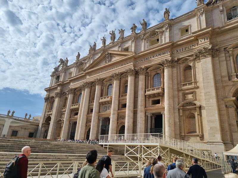 Watykan Bazylika Św Piotra zwiedzanie Rzym w 2 dni