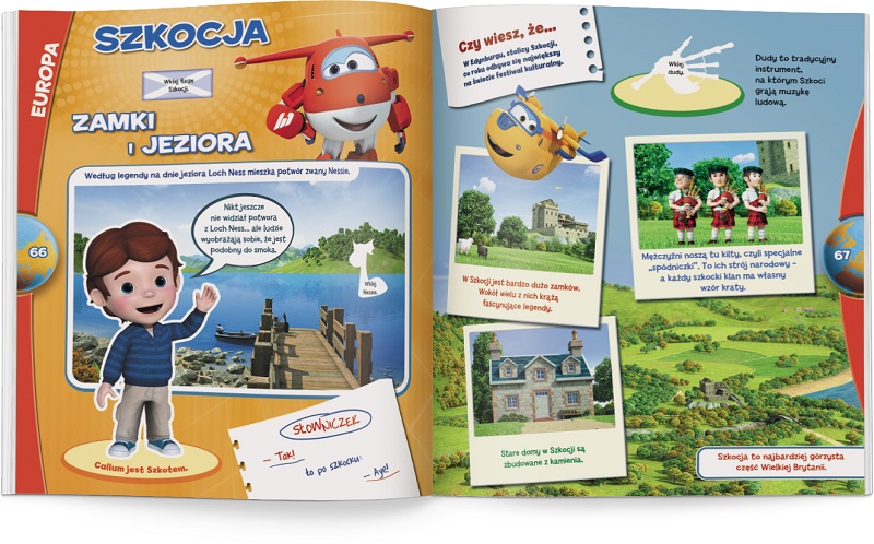 Atlas. Kto lata dookoła świata? Zwiedzaj świat z samolotami Super Wings