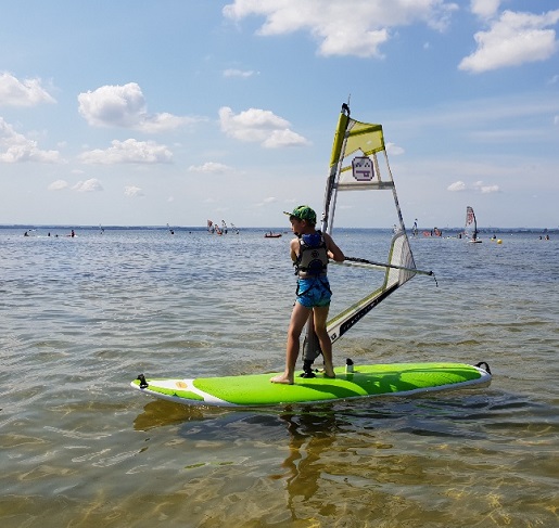 atrakcje dla dzieci Władysławowo wakacyjna nauka windsurfingu