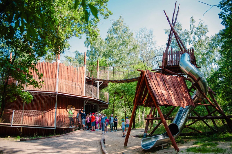 atrakcje opinie park tematyczny Las Odkrywców Lubelskie Ulez atrakcje dla dzieci