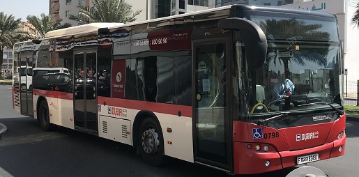 autobusy Dubaj ceny biletów opinie transport publiczny