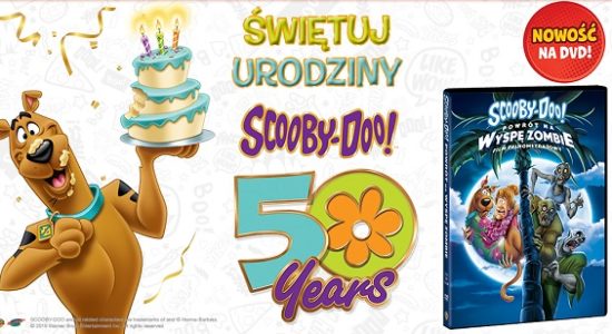 bajka Scooby Doo powrót na wyspę zombie film dvd