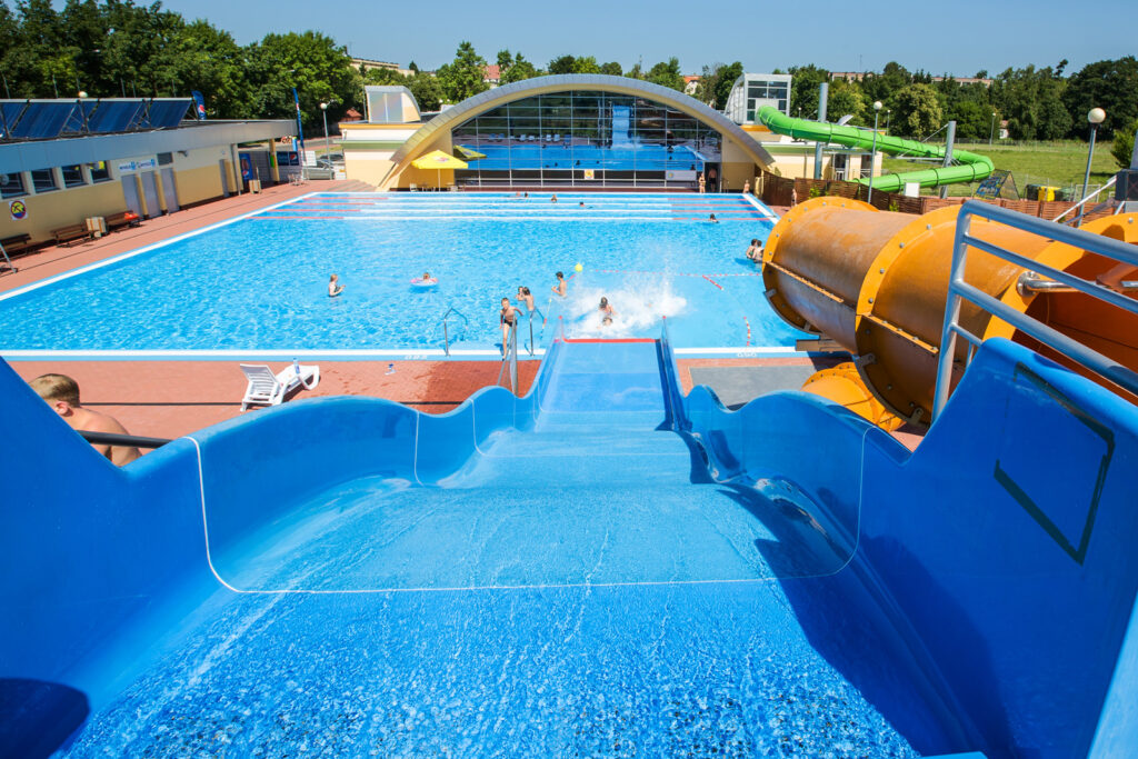 baseny zewnętrzne nad morzem ośrodek park wodny