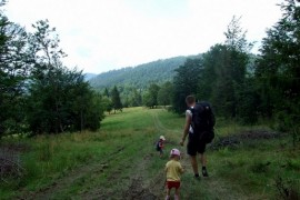 z dziećmi Beskid Żywiecki