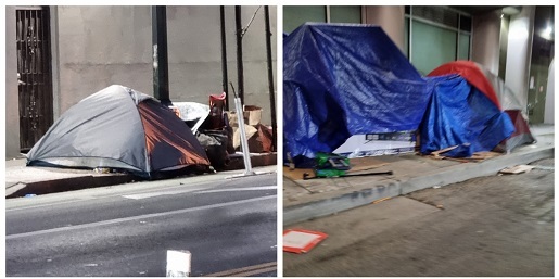 bezdomność w Stanach San Francisco ulice