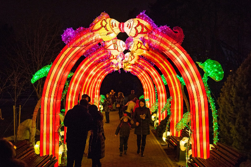 chiński festiwal światła atrakcje brama