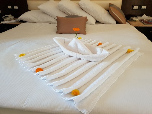 dekoracje z ręczników w hotelu zdjęcia opinie jungle aquapark egipt